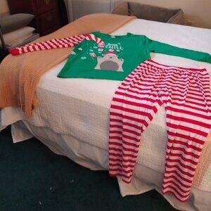 New Christmas PJs for Family Man Adult Xmas Pajama Polar Bear Mom Sleepwear XL